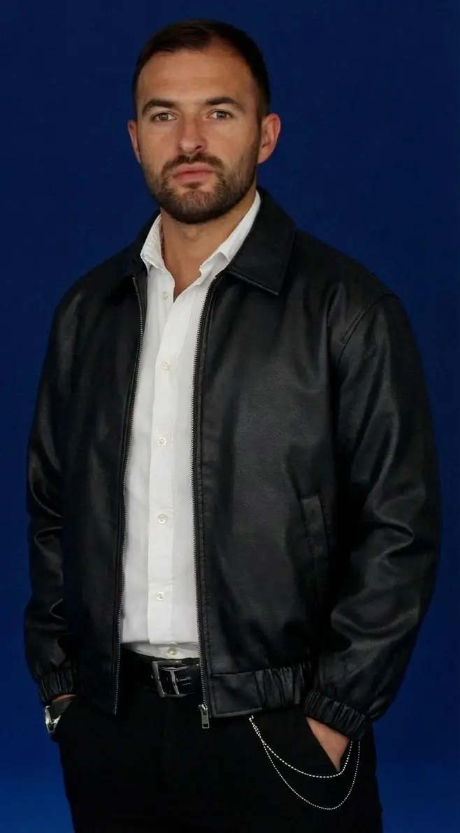 AI-generated 4K product photo of the model wearing your garment